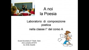 a noi la poesia medie