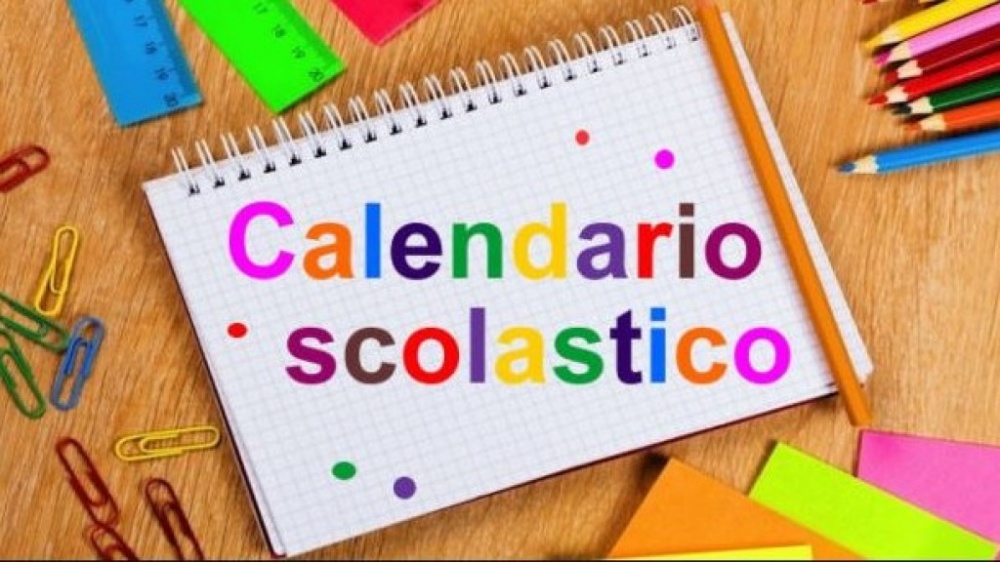 CALENDARIO SCOLASTICO